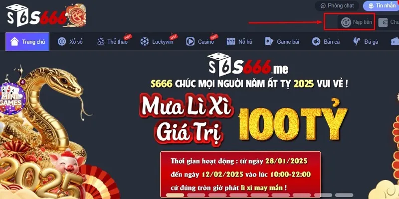 Nạp Tiền S666 - Hướng Dẫn Chi Tiết Cho Người Mới Chơi